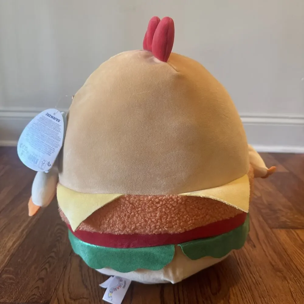 NEW Squishmallows Hendra the Chick Chicken Sandwich Plush Toy Stuffed Animal NWT
